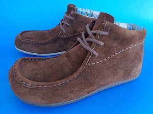 13141■美品 MERRELL MOOTOPIA HIGH WESTERN BROWN メレル ムートピア ハイ 茶 ブラウン スエード ブーツ 26.5 0706 527007