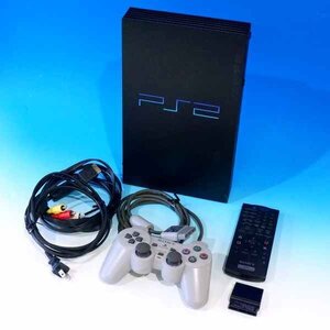 ★★動作確認済 SONY ソニー PS2 本体セット SCPH-18000 DVDリモコン SCPH-10150 セット★