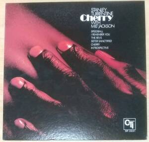 日本盤ＷジャケットＬＰレコード CHERRY スタンリー・タレンタイン・ウィズ・ミルト・ジャクソン ◆ STANLEY TURRENTINE WITH MILT JACKSON