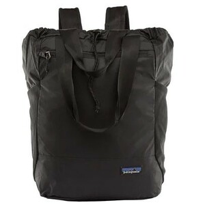 パタゴニア ウルトラライト ブラック ホール トート パック 27L pataginia 48809 BLK ブラック リュック ショルダー