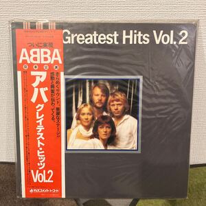 ABBA GREATES HITS vol.2 見開き 帯付 LP