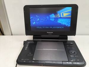 動作品　Panasonic DVD-LX89 ポータブルDVDプレーヤー