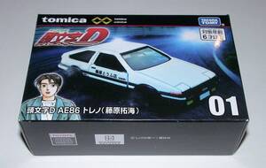 【トミカ unlimited】頭文字Ｄ ＡＥ８６ トレノ INITIAL- D AE 86 TRUENO （藤原拓海）新品.