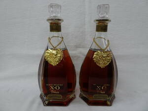 静岡県限定発送 未開栓 2本セット NIKKA BRANDY XO Deluxe Alambic ニッカ XO デラックス アランビック 660ml 即決 