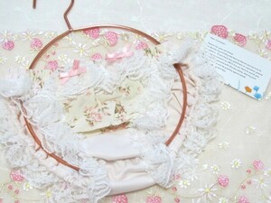 【３８２】★スキャンティ パンティ フラワー 花 レースショーツ ハンドメイド ロリータ インゴム パンツ M 昭和レトロ★★