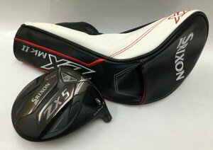 3322/美品/ダンロップ/SRIXON/スリクソン/ZX5/MkⅡ/ドライバー/ヘッド単体/10.5度/ヘッドカバー付き★ボールが噴け上がり難い低スピン仕様