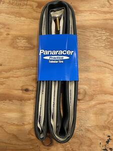 　panaracer チューブラータイヤ　Practice　700C×25mm　ブラック　.