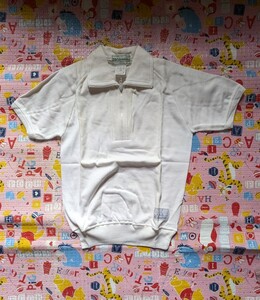 未使用レトロ トレーニングシャツ コロンバイン130サイズ 体操服 希少 難あり 昭和