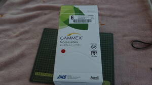 新品　JMS　手術用ゴム手袋　Gammmex　Non-Latex ガメックス　ダーマプレンノーパウダー　ノンラテックス　サイズ6　50枚　医療器具　手術 