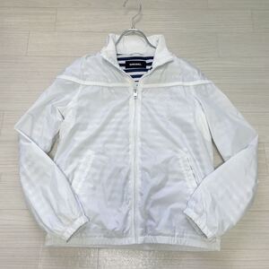 DIESEL ディーゼル キッズ BOY ウィンドブレーカー ナイロンジャケット ナイロン WHT ホワイト 白 ボーダー サイズ12 美品