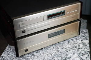 Accuphase　アキュフェーズ　DP-80/DC-81　CDプレーヤー+D/Aコンバーター　同社初のCDプレーヤーです！　動作・美品！　傑作名機です！