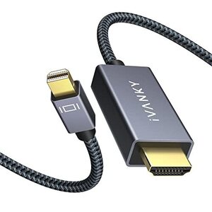 Mini DisplayPort→HDMI 変換 ケーブル iVANKY【フルHD1080P対応/2M】 Thunderbolt to HDMI