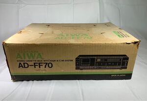 AIWA ステレオ カセットデッキ AD-FF70 アイワ STEREO CASSETTE DECK FF70