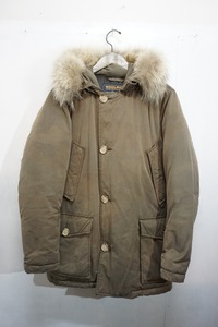 別注 正規 WOOLRICH ウールリッチ ARCTIC PARKA アークティック パーカー ダウン ジャケット 迷彩 カーキ XS 本物 107N▲