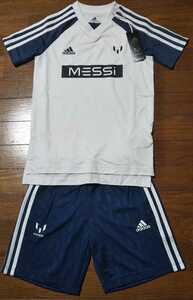 送料無料★メッシ★adidas★アディダス★セットアップ★Tシャツ★半袖★短パン★ハーフパンツ★140cm★サッカー★定価5159円★アルゼンチン