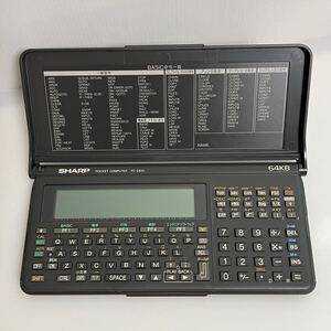 SHARP PC-E650 64KB ポケコン ポケットコンピューター シャープ Pocket Computer 