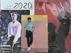 BTS JIN 2020カレンダー FILA A4クリアファイル ポスター