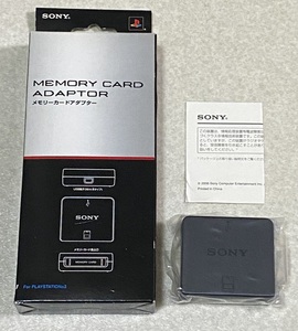 未使用 PS3 SONY メモリーカードアダプター / ソニー プレイステーション3 MEMORY CARD ADAPTOR