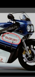 当時物！GSX-R 750 1100純正デカール、新品未使用未開封デットストック！