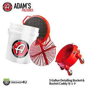 Adam’s polishes 5 Gallon Detailing Bucket & Bucket Caddy セット アダムス ディテイリングバケツキャリー