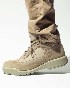 23aw未使用【Timberland×nonnative】FIELD BOOTS《定価￥29.480-》TAUPE本革スエードMidブーツ厚底《NN-F4351》0A6BK8