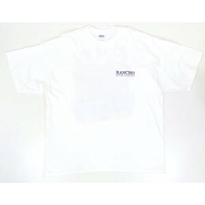 2000s RANCHO MOTOR COMPANY S/S Tee XXL White オールドランチョ ランドクルーザー 四駆 車 モーター