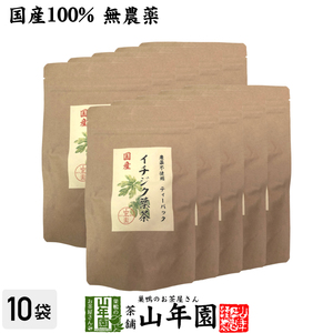 健康茶 国産100% 無農薬 栃木県産 イチジク葉茶 1.5g×15パック×10袋セット ティーパック ティーバッグ いちじく無花果