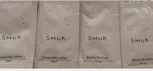 スムーク　エラスティックモイスチャー　コンセントレートローション サンプル　4包　化粧水　クリーム