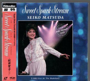 ■松田聖子■VideoDisc(ビデオディスク)■「Sweet Spark Stream / Live At The Budokan」■日本武道館公演■品番:68LH-195■新品未開封■