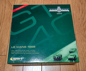 1/32 スケーレックストリック SCALEXTRIC LE MANS 1966年 FORD GT40 MkⅡ 3台 検索用 TOYOTA NISSAN MAZDA Revell FLY TAMIYA TAKARA 