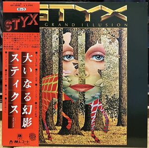 スティクス / 大いなる幻影 ( 国内初回盤 帯付 ) STYX