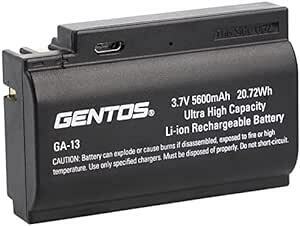 GENTOS(ジェントス) LED ヘッドライト Gシリーズ GH-103RG・GH-200RG用 専用充電池 GA-13