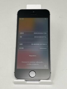 U573【ジャンク品】 iPhoneSE 32GB Yモバイル版SIMロック解除 SIMフリー スペースグレイ バッテリー99%