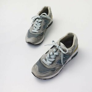 New Balance ニューバランス M1400SB スエード スニーカー 23cm/グレー （スティールブルー）【2400013401371】