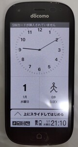 B023 docomo Xi らくらくスマートフォン4 F-04J FUJITSU 4G androidスマホ 簡易動作確認＆簡易清掃＆初期化OK 判定○ 送料無料 現状品