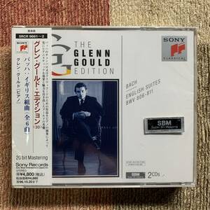 CD●グレン・グールド・エディション３０●バッハ「イギリス組曲」【SRCR9661~2】２枚組