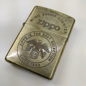 ★ エンブレムが カッコいい!!　ジッポライター　ジャンク出品　１円スタート　ZIPPO　ジッポ　ライター　喫煙グッズ　oil lighter