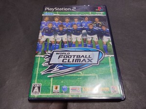 PS2 ワールド フットボール クライマックス / ワールドフットボールクライマックス サッカー アンケートハガキ・チラシ付き