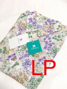 LP サイズ　新品　ワコール　らくラクパートナー　長袖　ブラウス　薄手　L 涼しげ