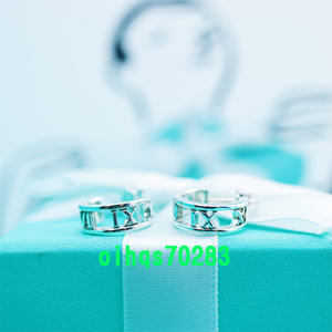 ♪即決♪新品　未使用 TIFFANY &Co. ティファニーアトラスフープピアス2