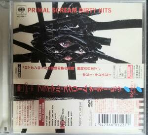 M81日本盤帯付き/送料無料■PrimalScream(プライマルスクリーム)「ダーティーヒッツ(BEST盤)」CD＋DVD　ベストアルバム