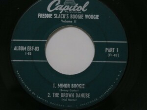 7★Freddie Slack / Freddie Slack’s Boogie Woogie / Volume 2 (ブギウギ/スイング/細野晴臣/US盤)