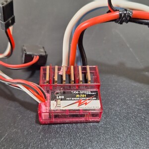 Tam Tam 、タムタム、TAM-SPEED H-701 ブラシアンプ　ESC、 フタバ　MC330CR フタバ　OEM