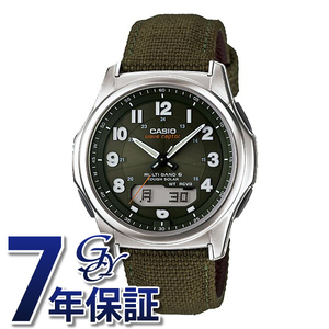 【正規品】カシオ CASIO ウェーブセプター ソーラーコンビネーション WVA-M630B-3AJF グリーン文字盤 新品 腕時計 メンズ