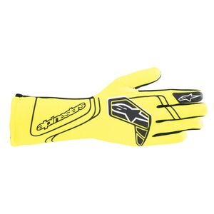 alpinestars(アルパインスターズ) レーシンググローブ TECH-1 START V4 GLOVES Sサイズ 55 YELLOW FLUO [FIA8856-2018公認]