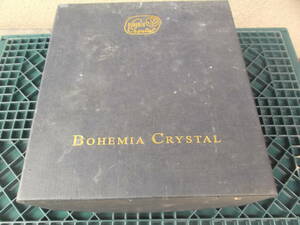 解体現場　BOHEMIA CRYSTAL グラス２け