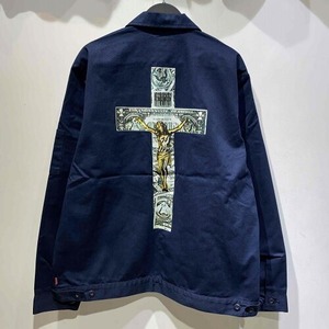 SUPREME 14ss Dead Kennedys Work Jacket "Navy" XLサイズ シュプリーム デッド・ケネディーズ ワークジャケット