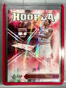 初期/100枚限定 Bulls 11 Panini Hoopla Derrick Rose デリック・ローズ NBA ユニフォーム バスケ ブルズ ユニフォーム MVP All-star