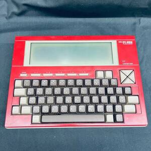 【中古】 NEC パーソナルコンピューター PC-8201 レッド 日本電気 エヌイーシー 動作品 (CA8)