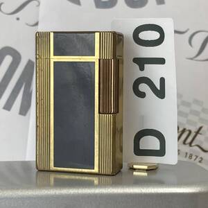 1000円スタート S.T.デュポン S.T.DuPont LINE1 ライン1 漆 ローラー ガスライター D210